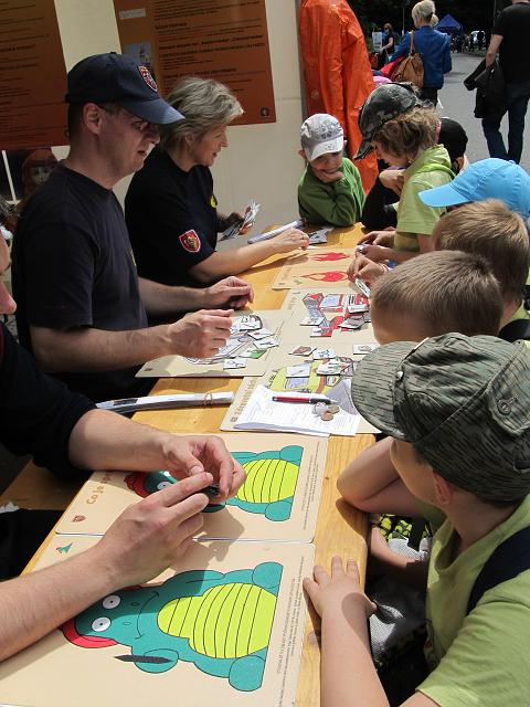 Hrad žije první pomocí - 2.6.2013