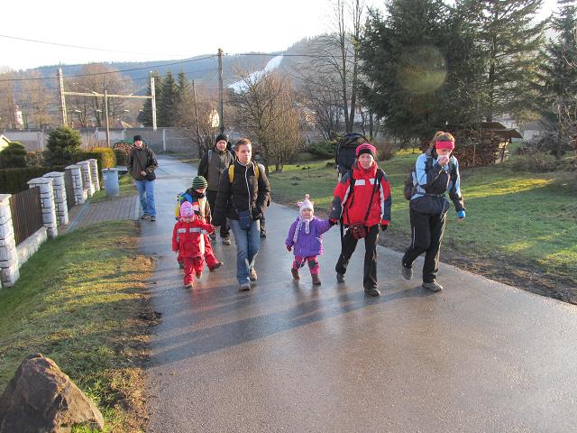 Výšlap s rodiči - Skalka - 28.12.2013
