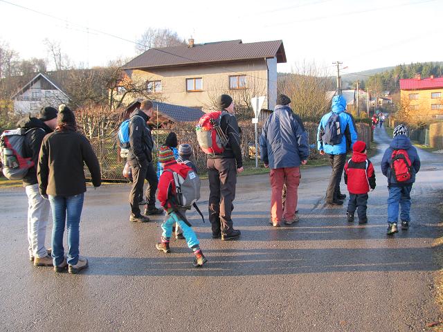 Výšlap s rodiči - Skalka - 28.12.2013