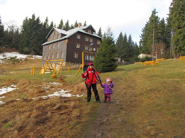 Výšlap s rodiči - Skalka - 28.12.2013