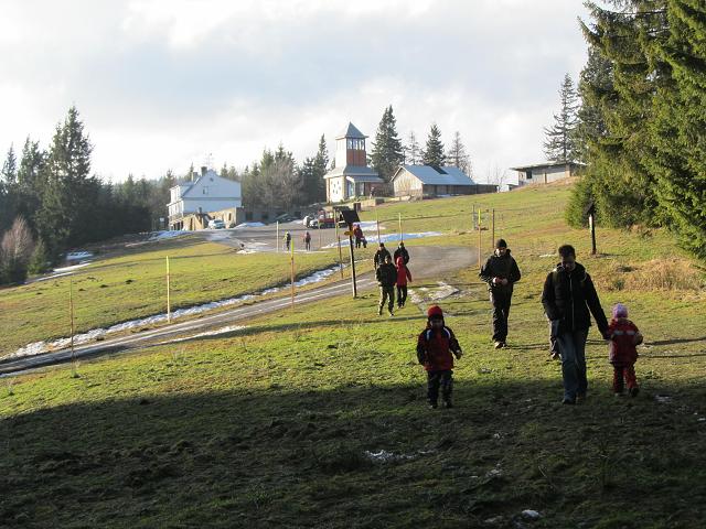 Výšlap s rodiči - Skalka - 28.12.2013