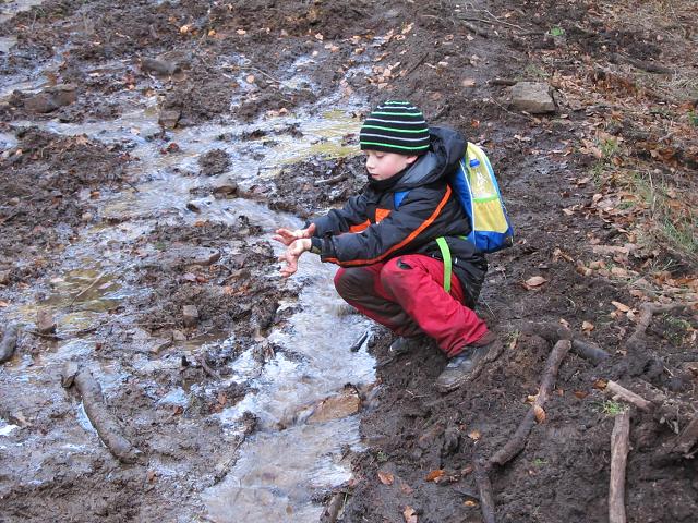 Výšlap s rodiči - Skalka - 28.12.2013