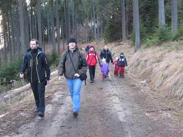 Výšlap s rodiči - Skalka - 28.12.2013