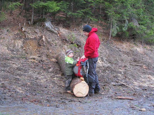 Výšlap s rodiči - Skalka - 28.12.2013