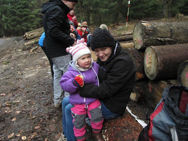 Výšlap s rodiči - Skalka - 28.12.2013
