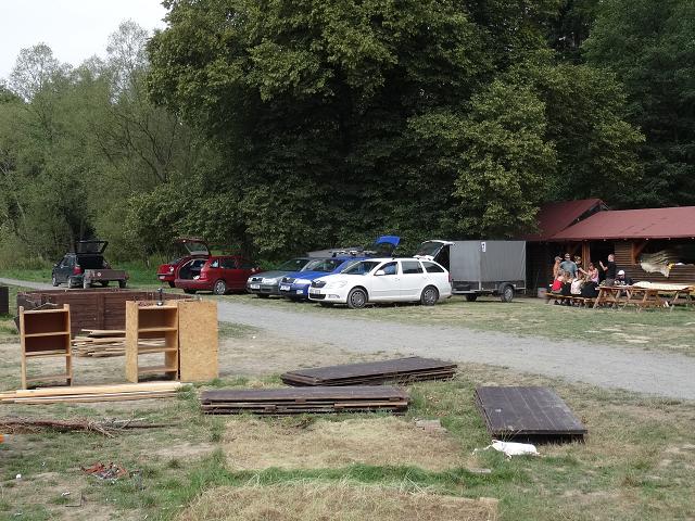 Bourání LT - 29.-30.8.2015