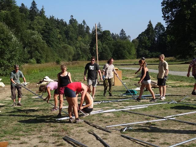 Bourání LT - 29.-30.8.2015