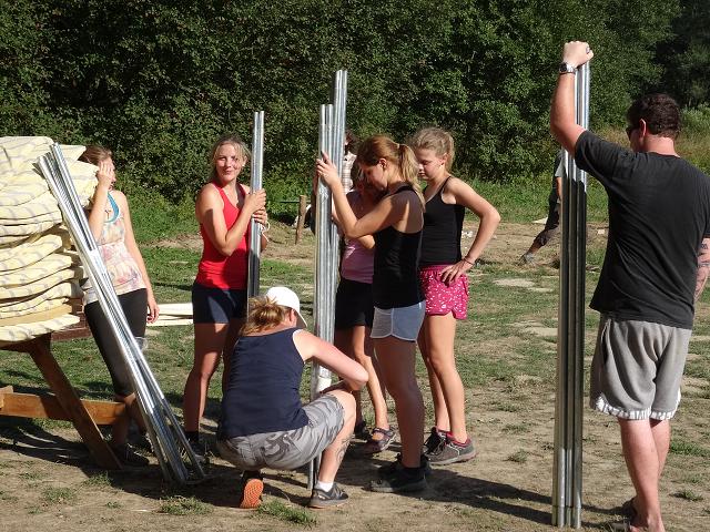 Bourání LT - 29.-30.8.2015