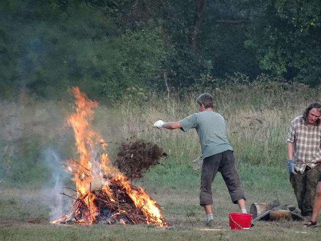 Bourání LT - 29.-30.8.2015