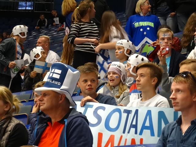 Hokej Finsko-Slovinsko - 7.5.2015