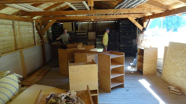 Bourání tábora - 27.-28.8.2016