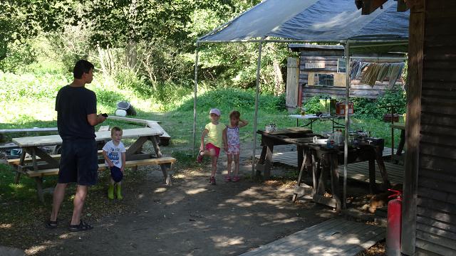 Bourání tábora - 27.-28.8.2016