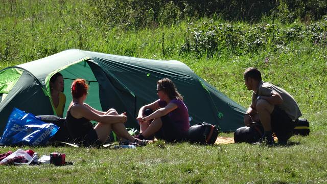 Bourání tábora - 27.-28.8.2016