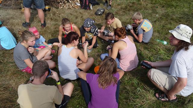 Sraz oddílů - 30.9.-2.10.2016