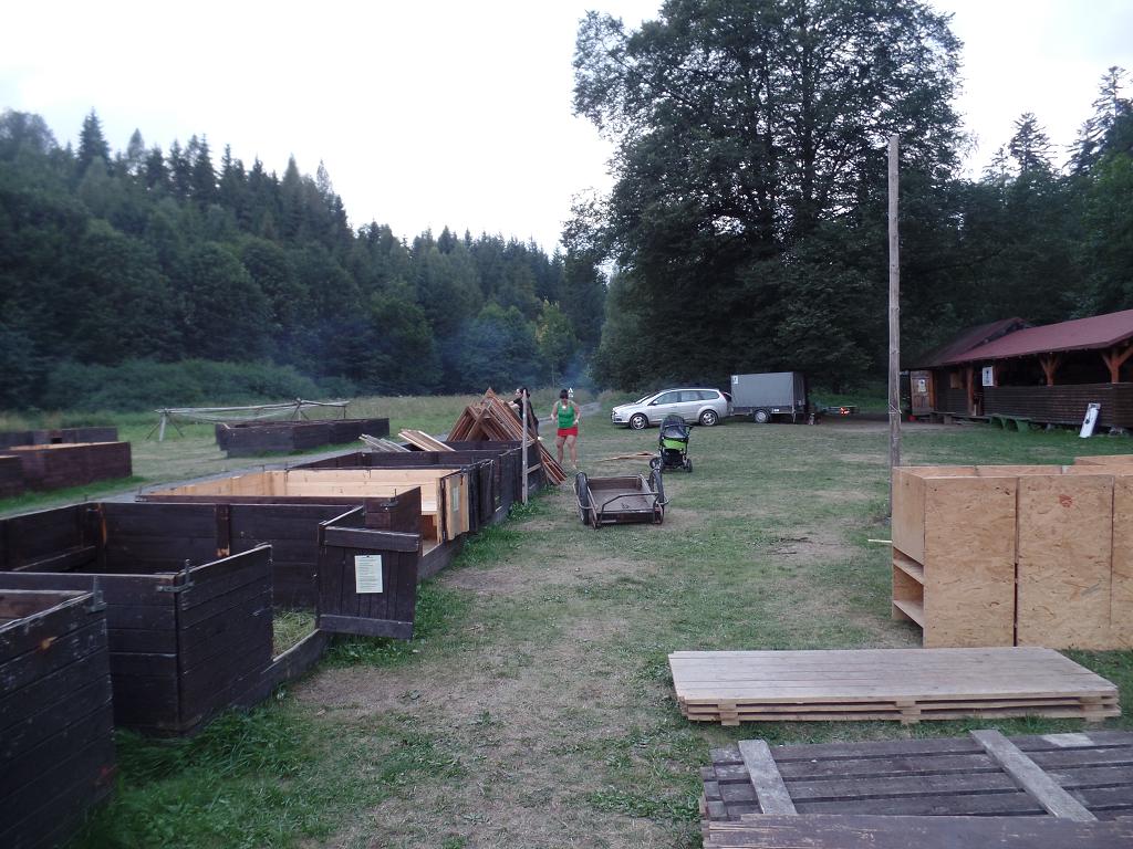 Bourání LT - 11.-13.8.2017