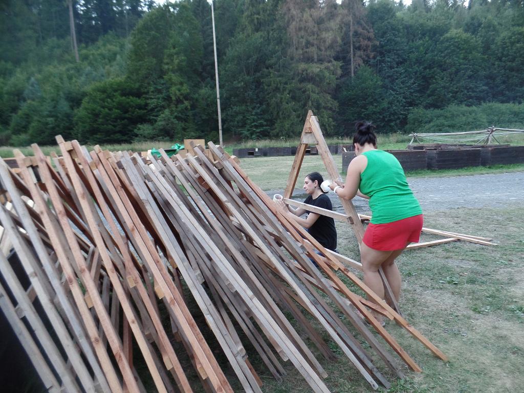 Bourání LT - 11.-13.8.2017