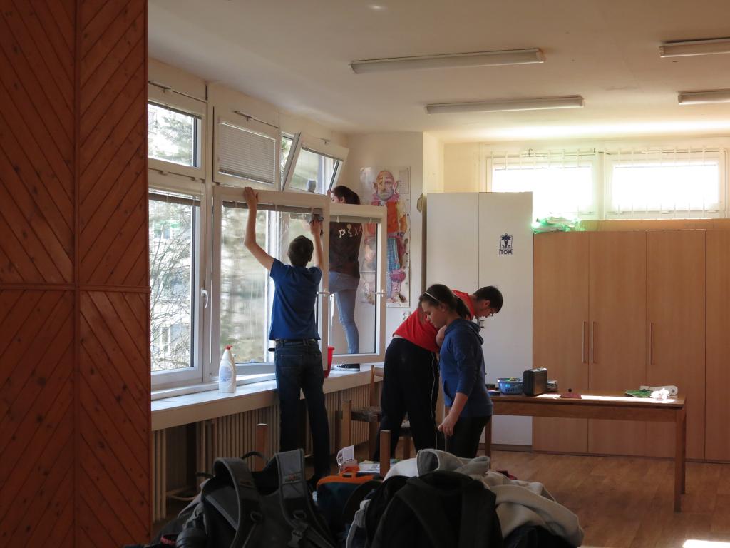 Brigáda v klubovně - 5.3.2017