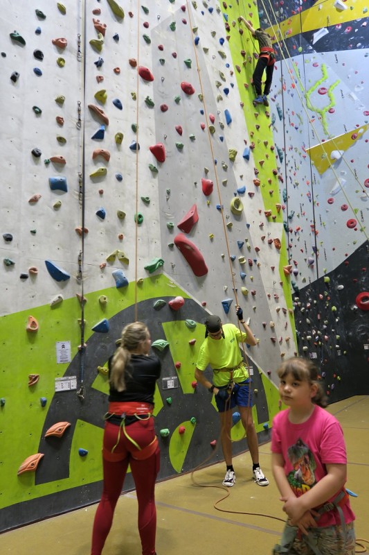 Horolezeck� st�na + kino - 21.-22.4.2023